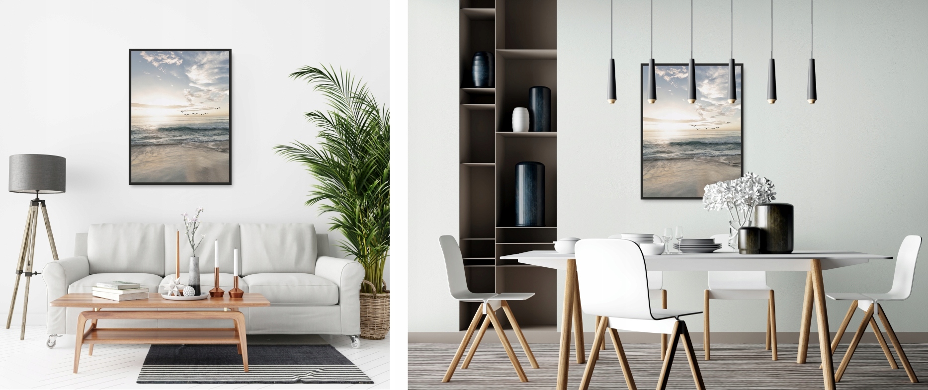 PLAŻA PTAKI plakat obraz B2 50x70cm #115 Nazwa PLAŻA PTAKI