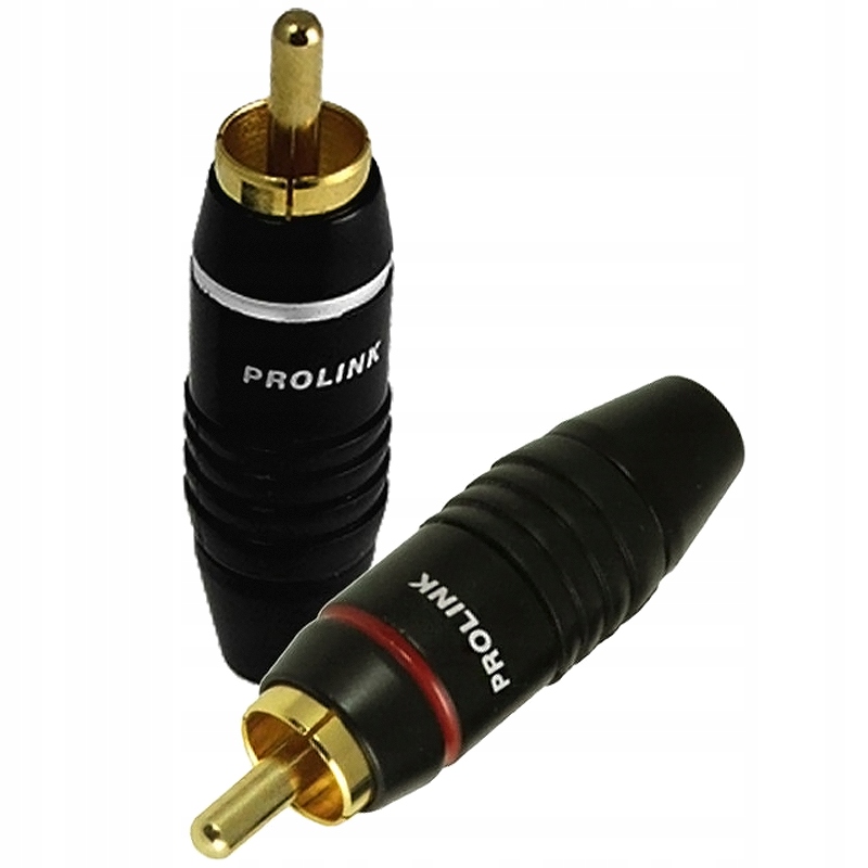 

Wtyk Rca Cinch Prolink Premium Złocony TRC019 Para