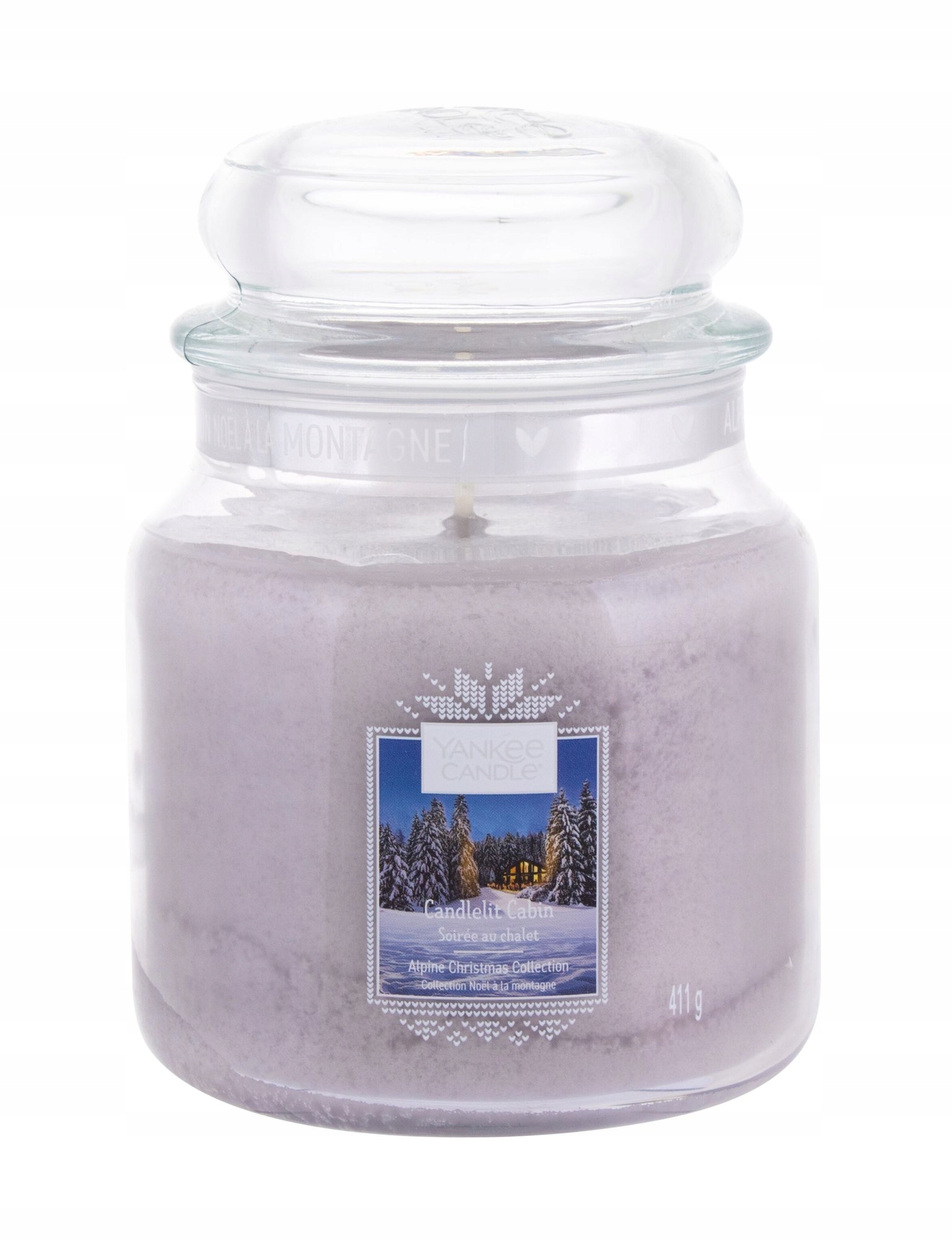 

Yankee Candle Świeca Średnia Candlelit Cabin