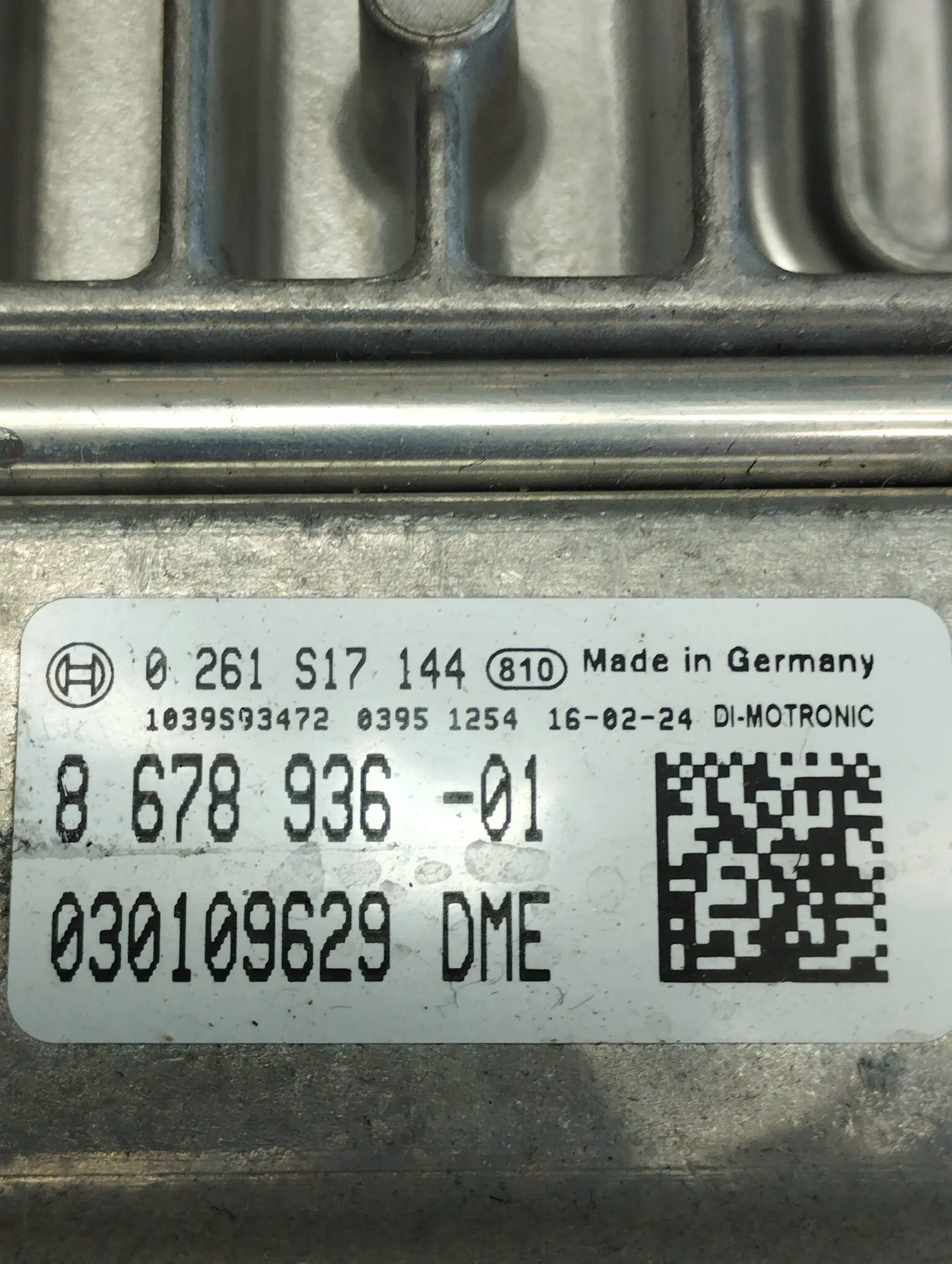 BMW 7 G11 750i computer control unit ECU 0261S17144