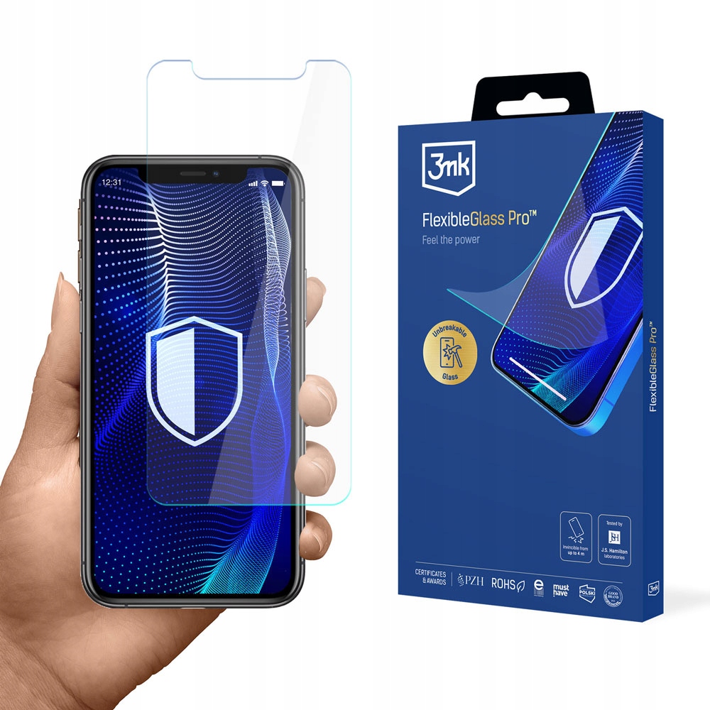Szkło ochronne hybrydowe 3mk FlexibleGlass Pro na Apple iPhone 11 Pro