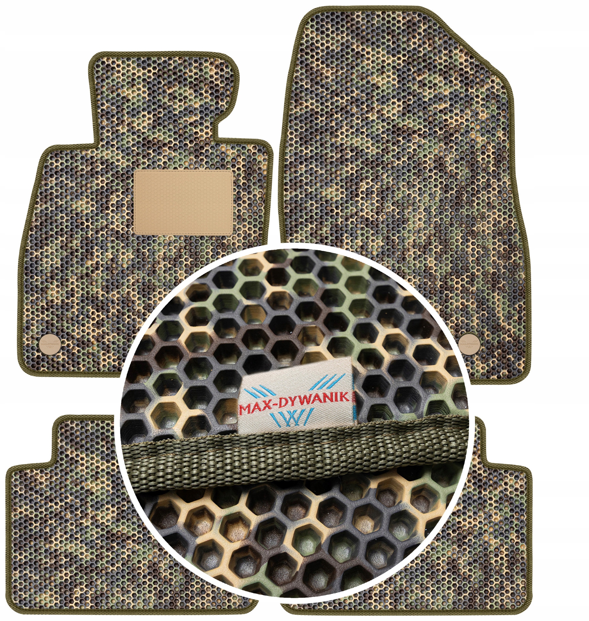 Mazda 3 III 2013-2018 Gumové rohože do auta Eva Moro