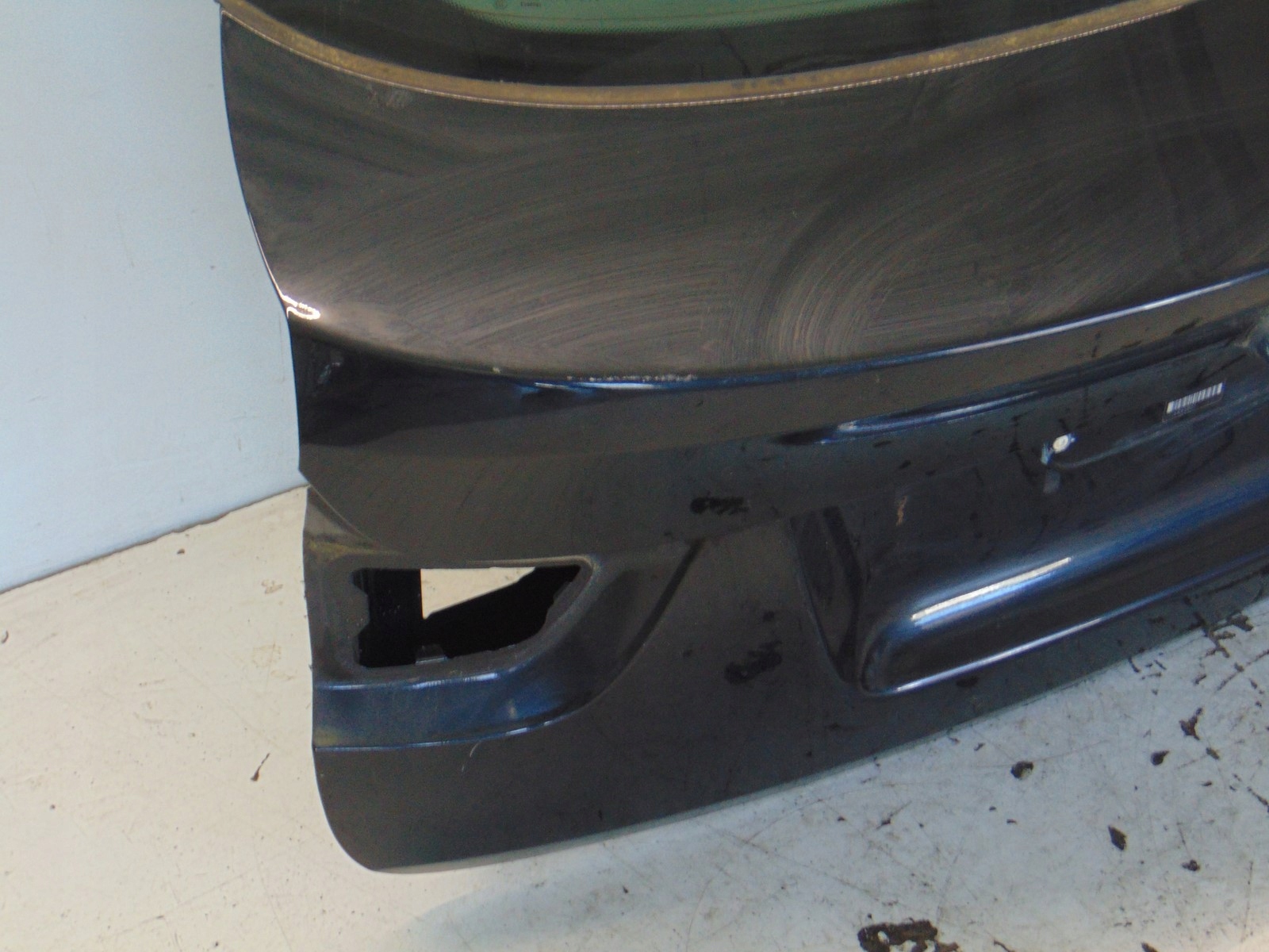 boot door rear SPOILER colour 475 BMW X6 X6M E71 M-PERFORMACE