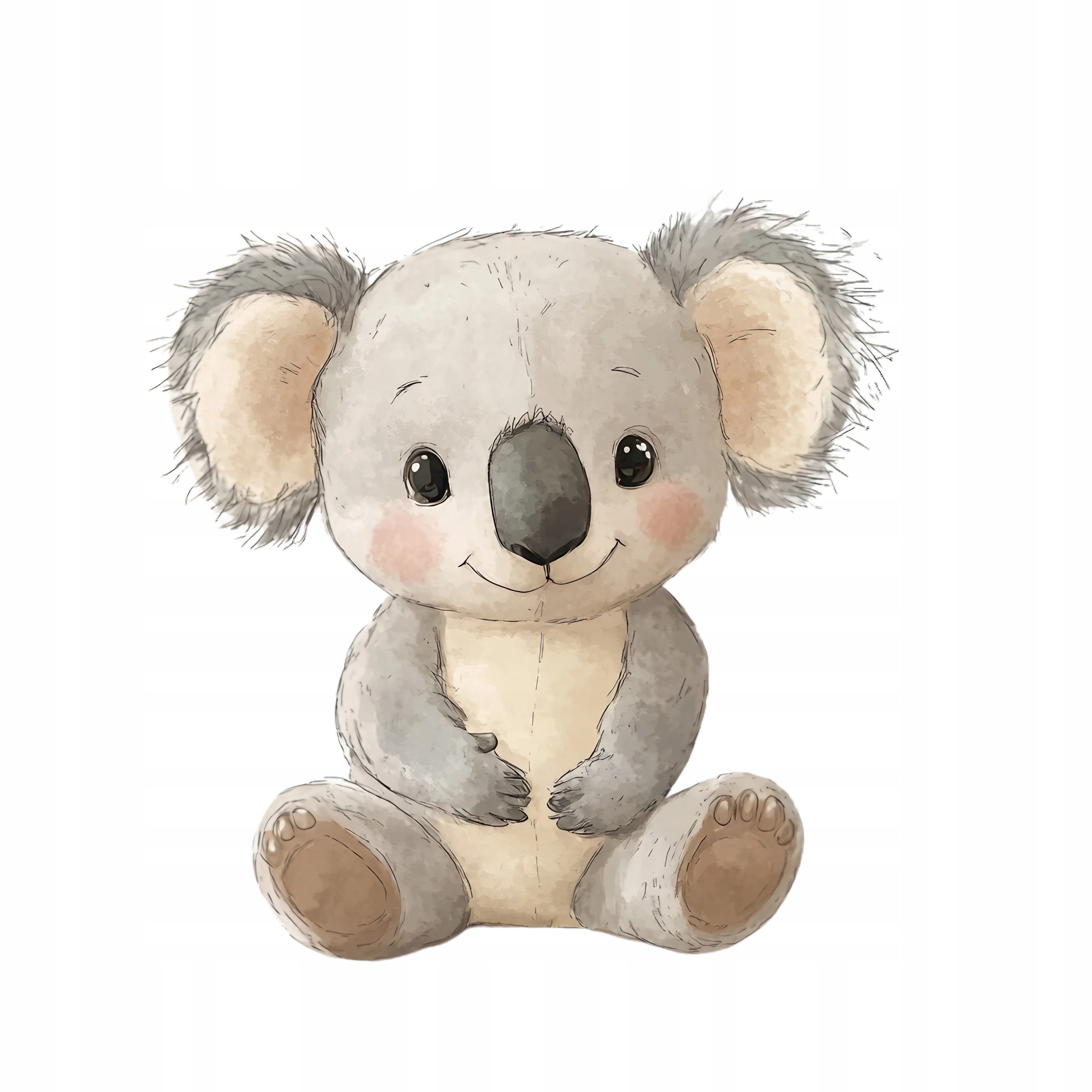 Figurki wielkoformatowe dekoracje ścianka balonowa urodzin miś koala