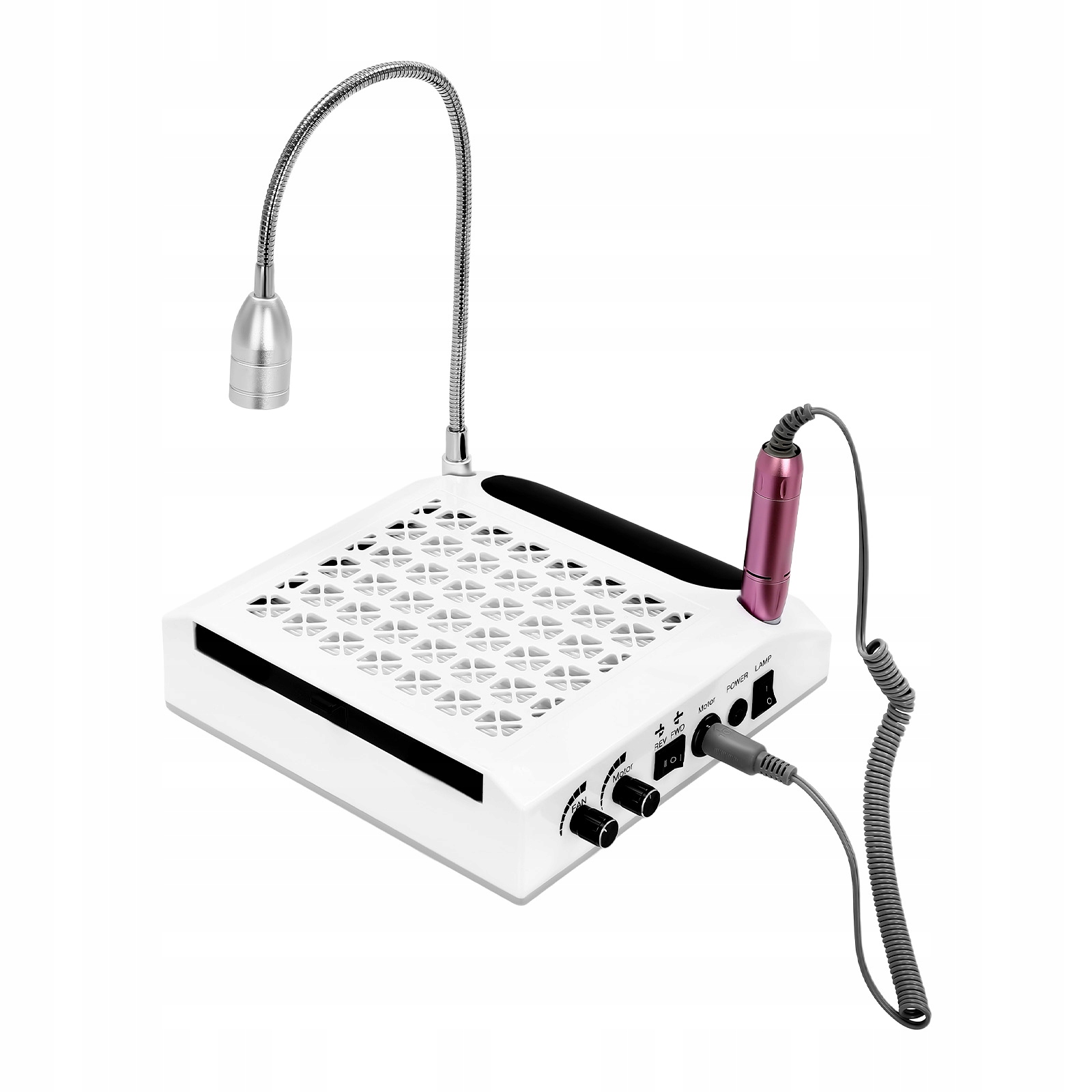 Profesionální bruska na nehty 4v1 s Led osvětlením 360° pro nehtové salony a kosmetické provozy