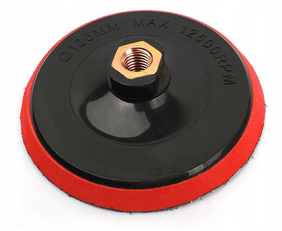 DYSK ELASTYCZNY Z RZEPEM 125 SZLIFIERKĘ WIERTARKĘ Marka BS Trading Group