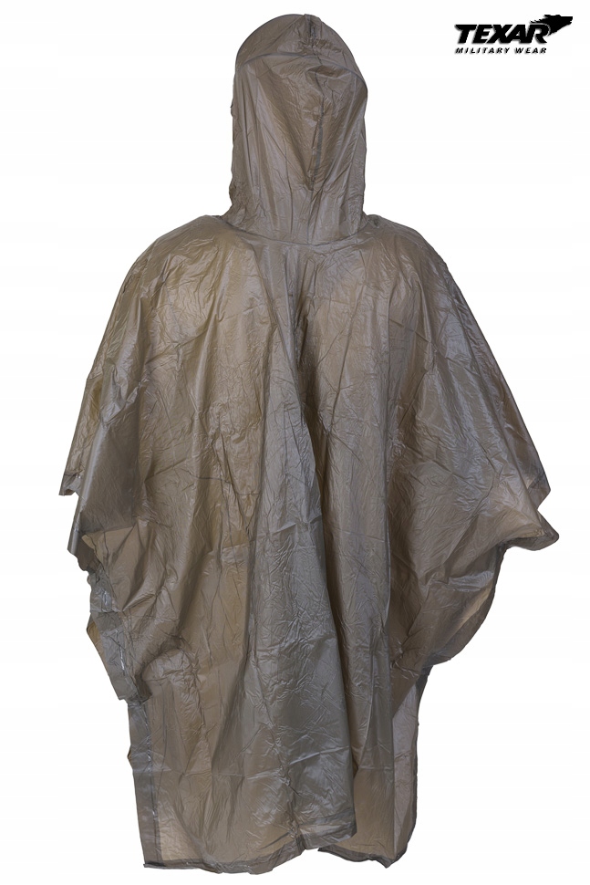 TEXAR PONCHO PELERYNA Przeciwdeszczowa PVC OLIVE Kod producenta 18-POVI-RG
