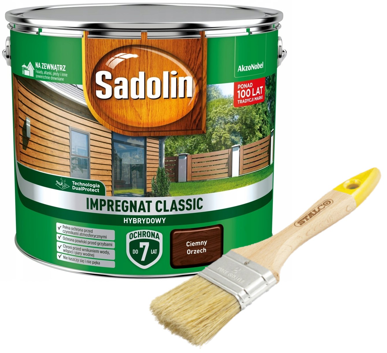 

Sadolin Classic Impregnat 9L Ciemny Orzech