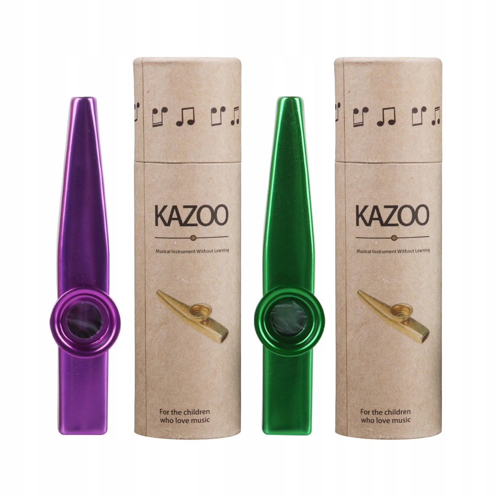 INSTRUMENTY MUZYCZNE KAZOOS DLA POCZĄTKUJĄCYCH FLET PRZEPONOWY DZIECKO
