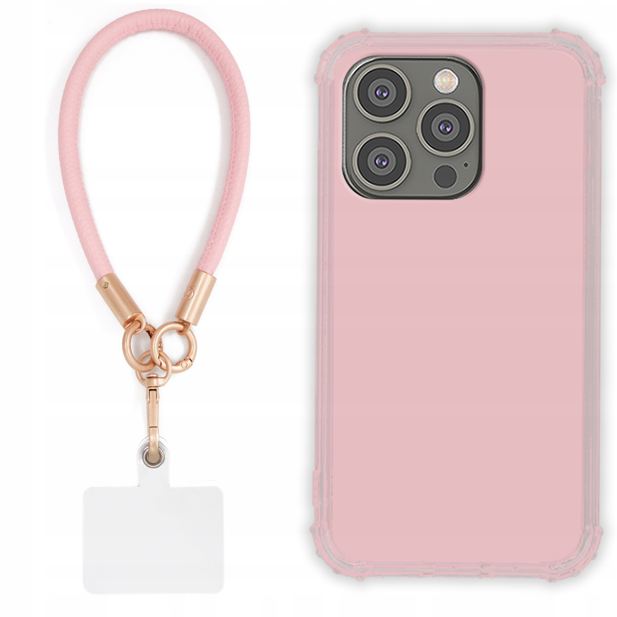 Puzdro Pre Iphone 14 Pro Case Antishock Pinky Ružové Vodítko Sada Odolné