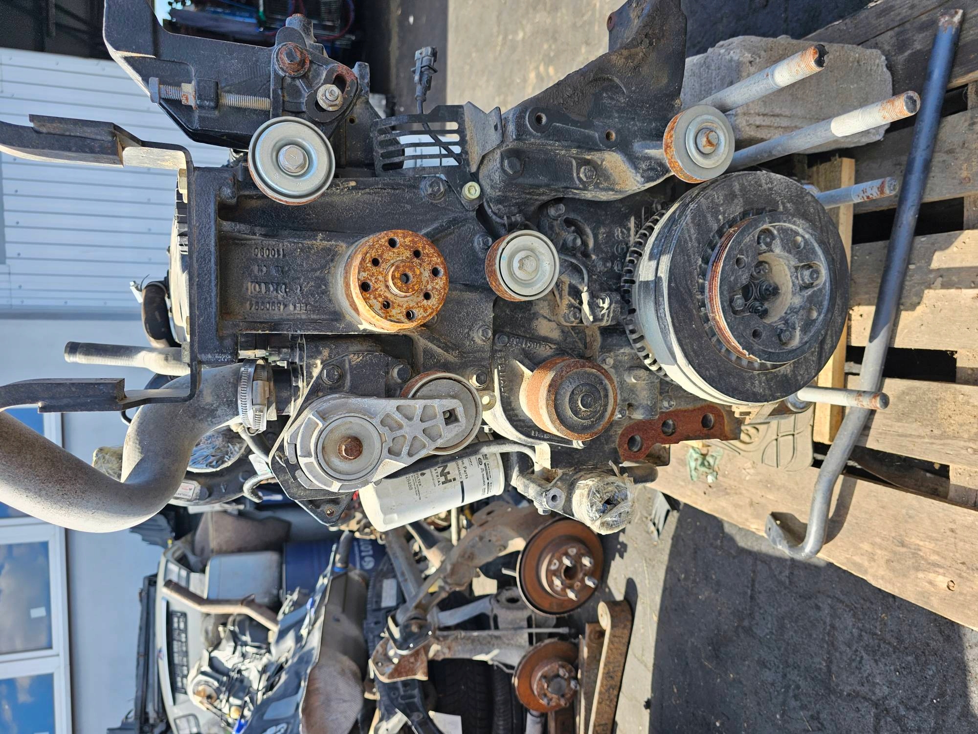 engine pillar 175KM 1280376 NEW HOLLAND T6.175
