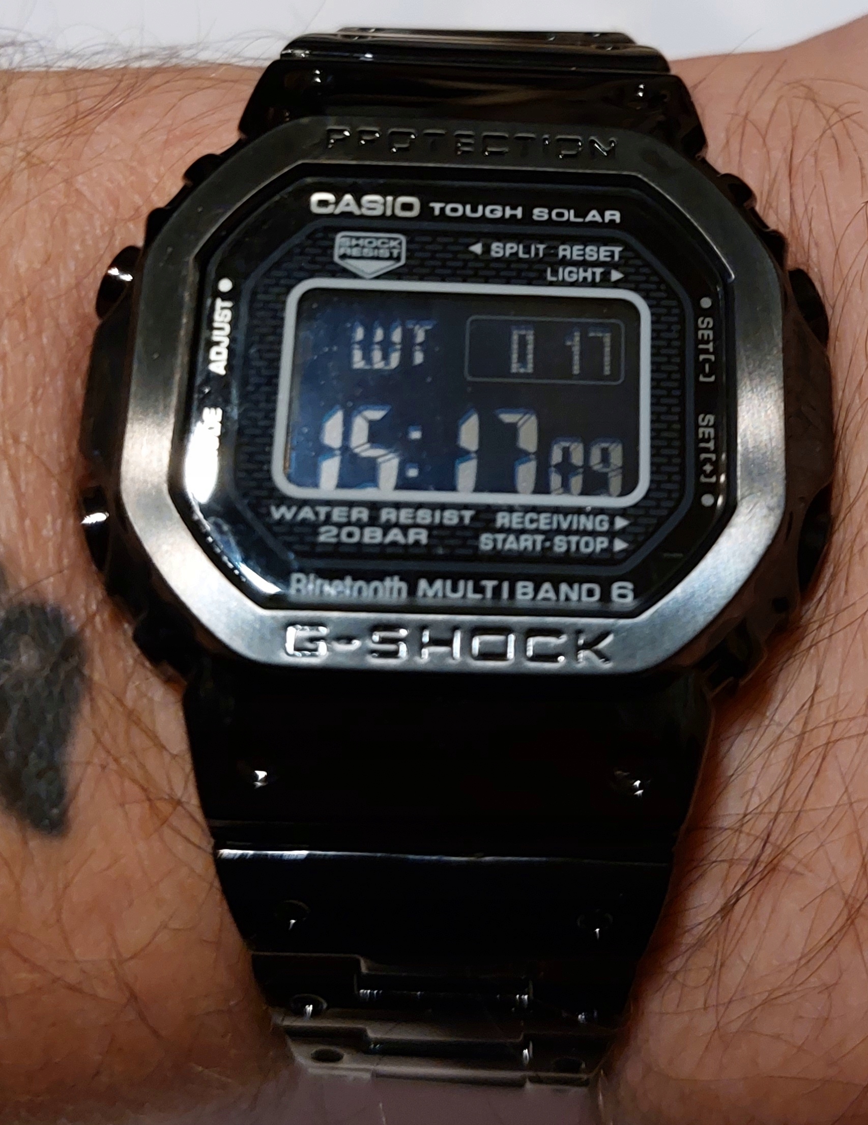 CASIO GSHOCK PIĘKNY ZEGAREK METALOWY PASEK