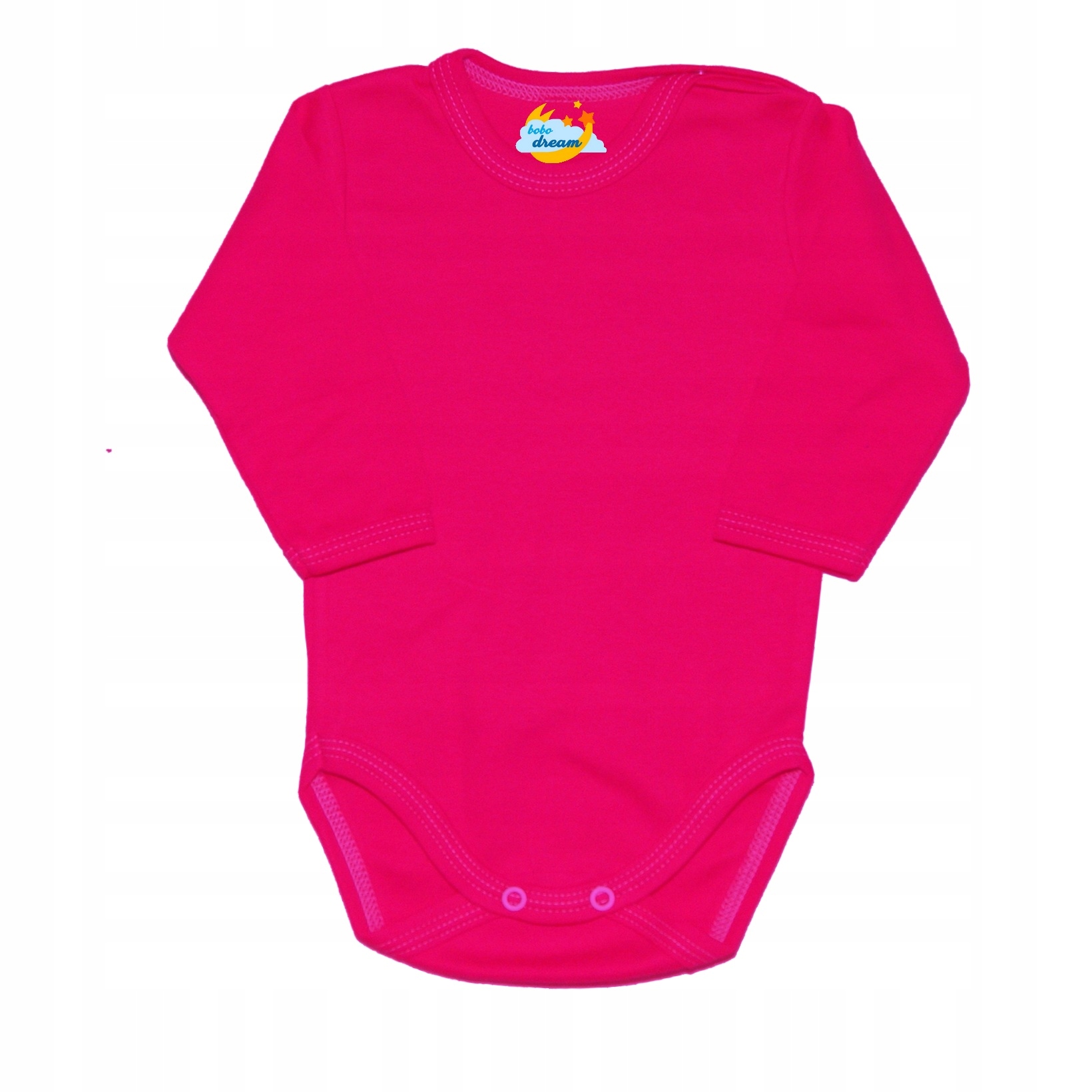 

Body długi rękaw Basic amarant 92