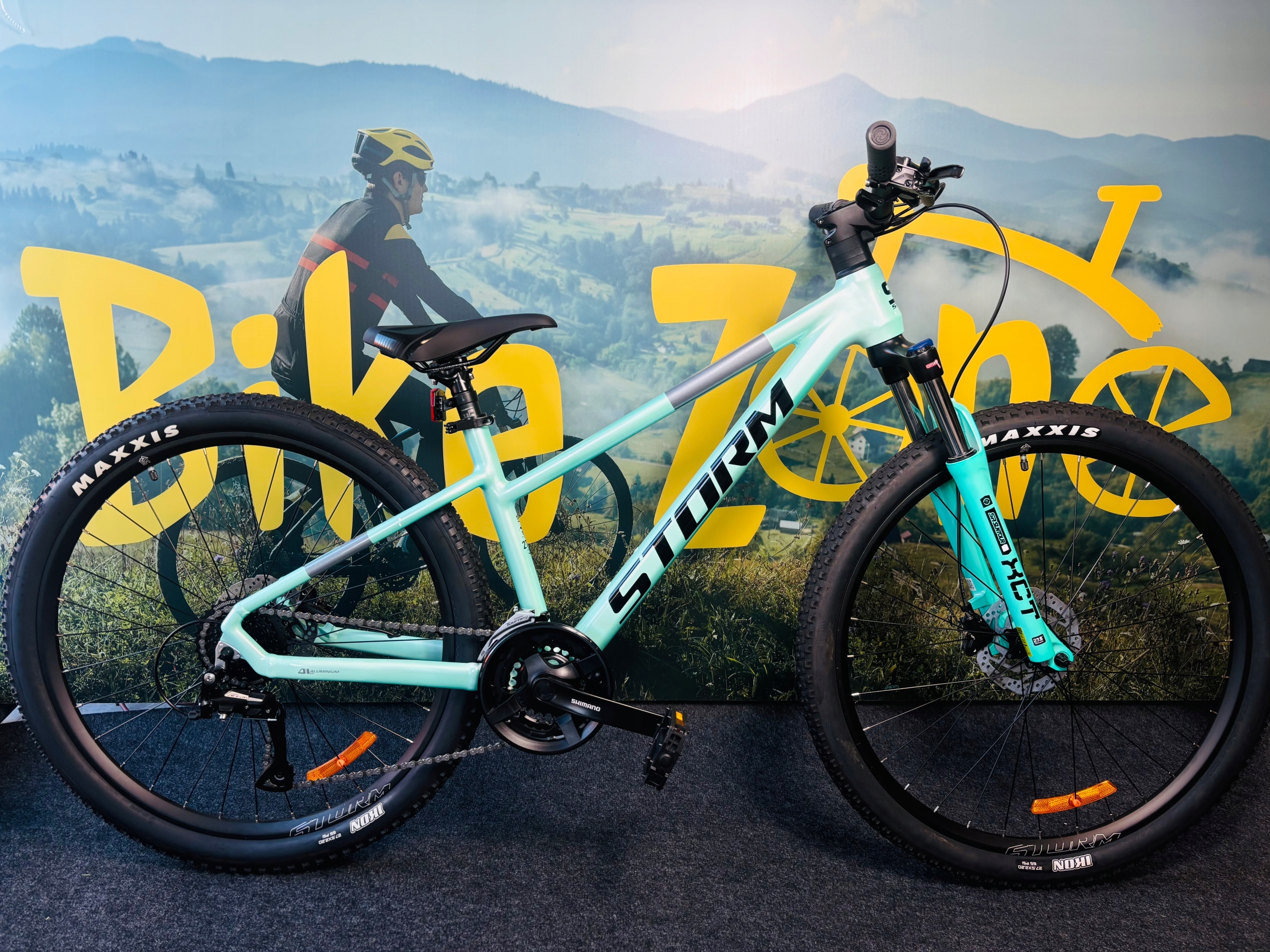 Rower Mtb Storm Trail 2.0, koło 27,5”, rama 15”, niebieski, Shimano