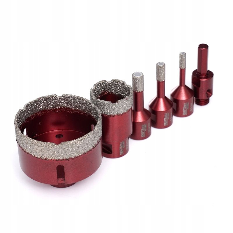 Diamantové Děrovačky M14 5 Elementů Kraft&Dele