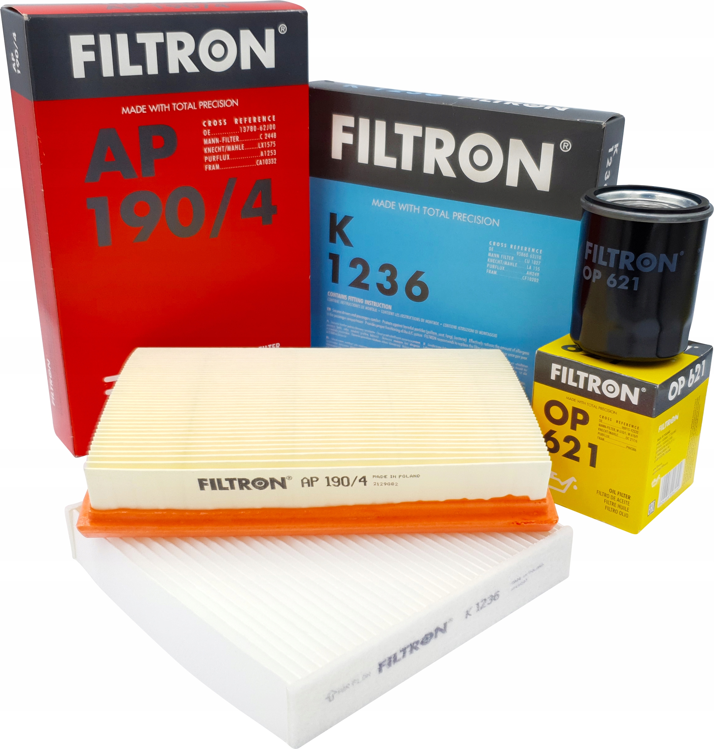 FILTRON ZESTAW FILTRÓW SUZUKI SWIFT III 1.3 1.6