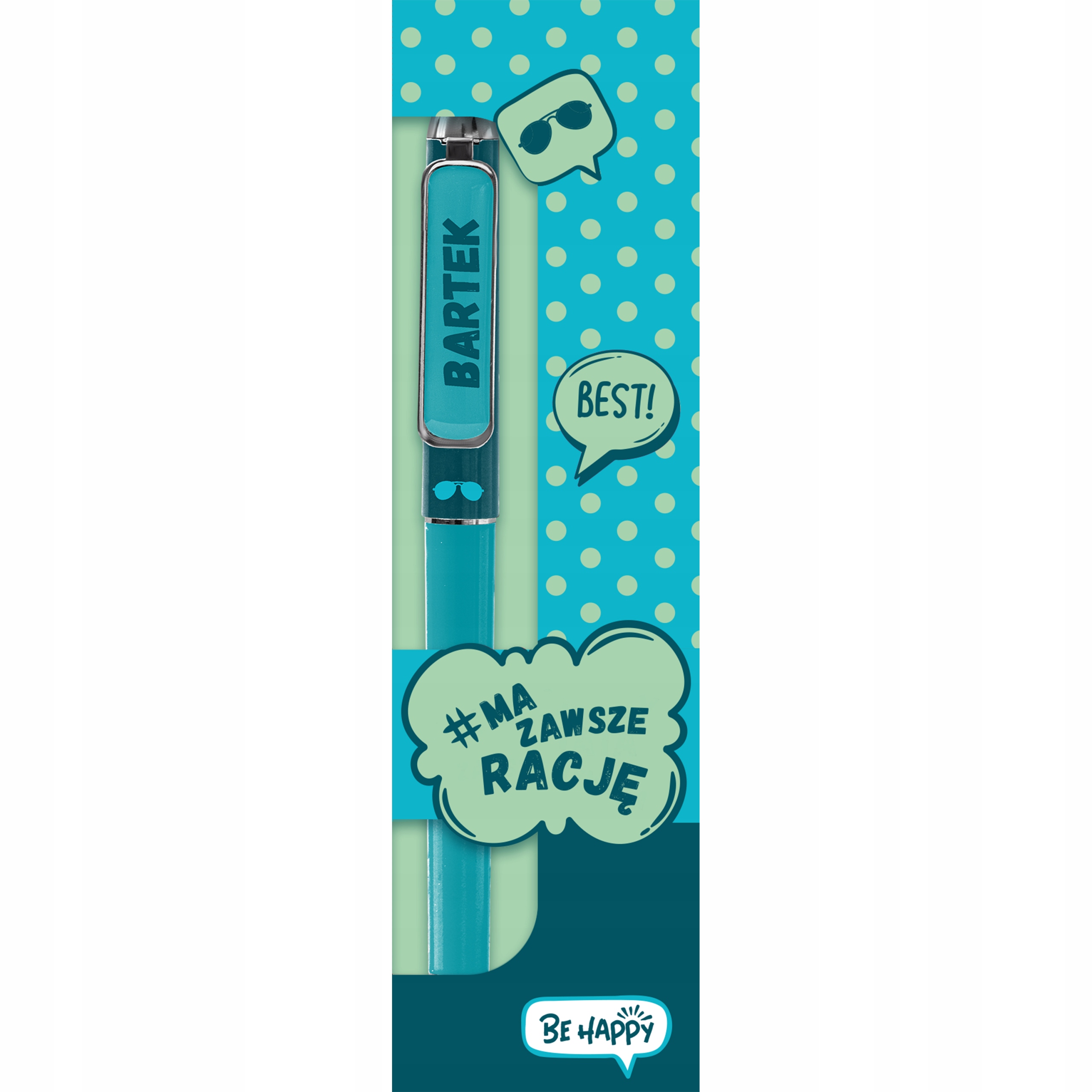 

Długopis na prezent, długopis z imieniem Bartek