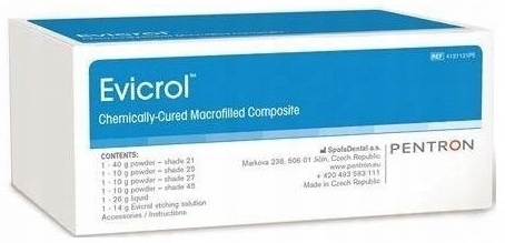 

Evicrol Chemoutwardzalny Kompozyt Do Odbudowy 70g