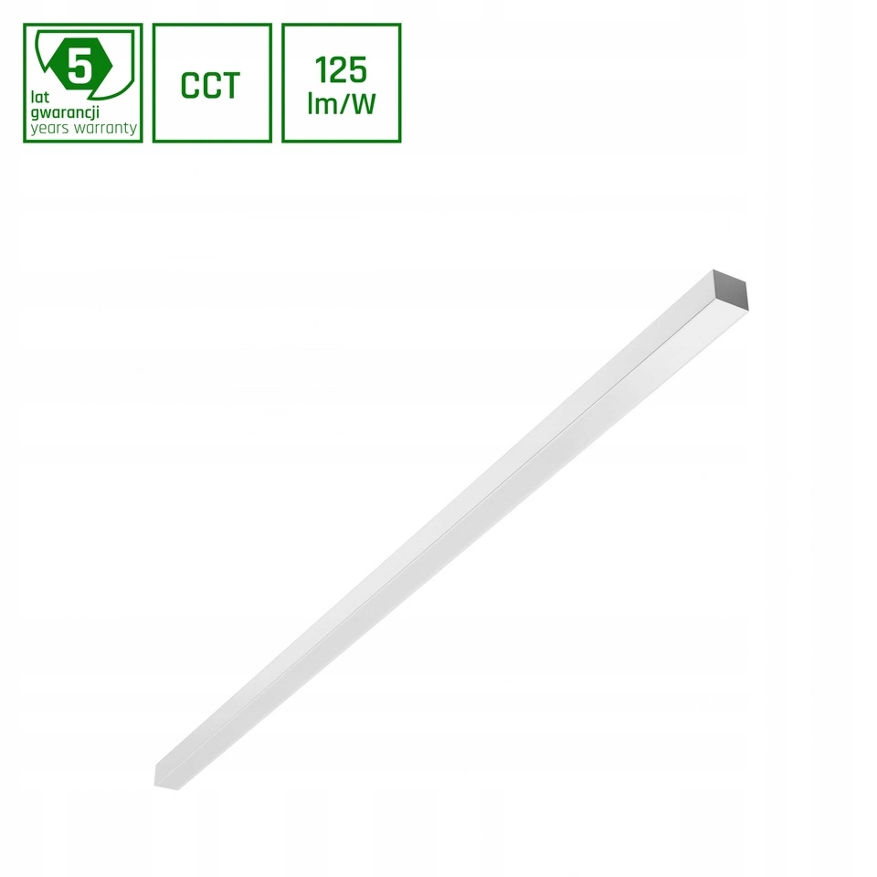 Lineární svítidlo Allday Basic 50W Cct 230V IP20 150cm Bílé 5 Let Záruka