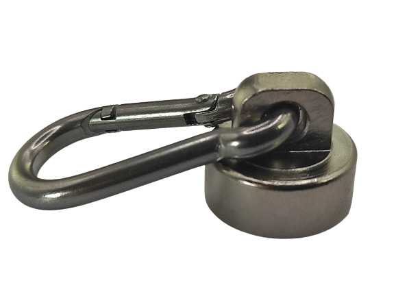 

Magnes neodymowy z karabińczykiem fi20-max.12kg