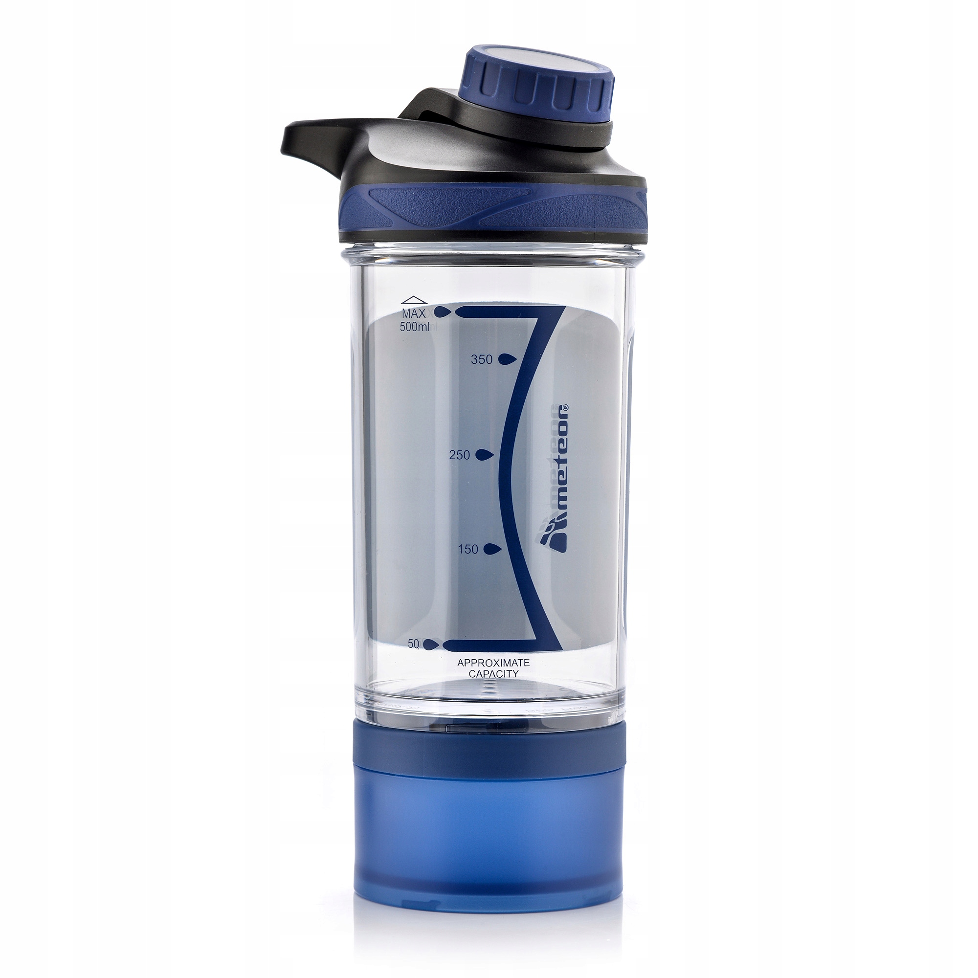 

Bidon Shaker Meteor 500 ml 3-częściowy trzepaczka