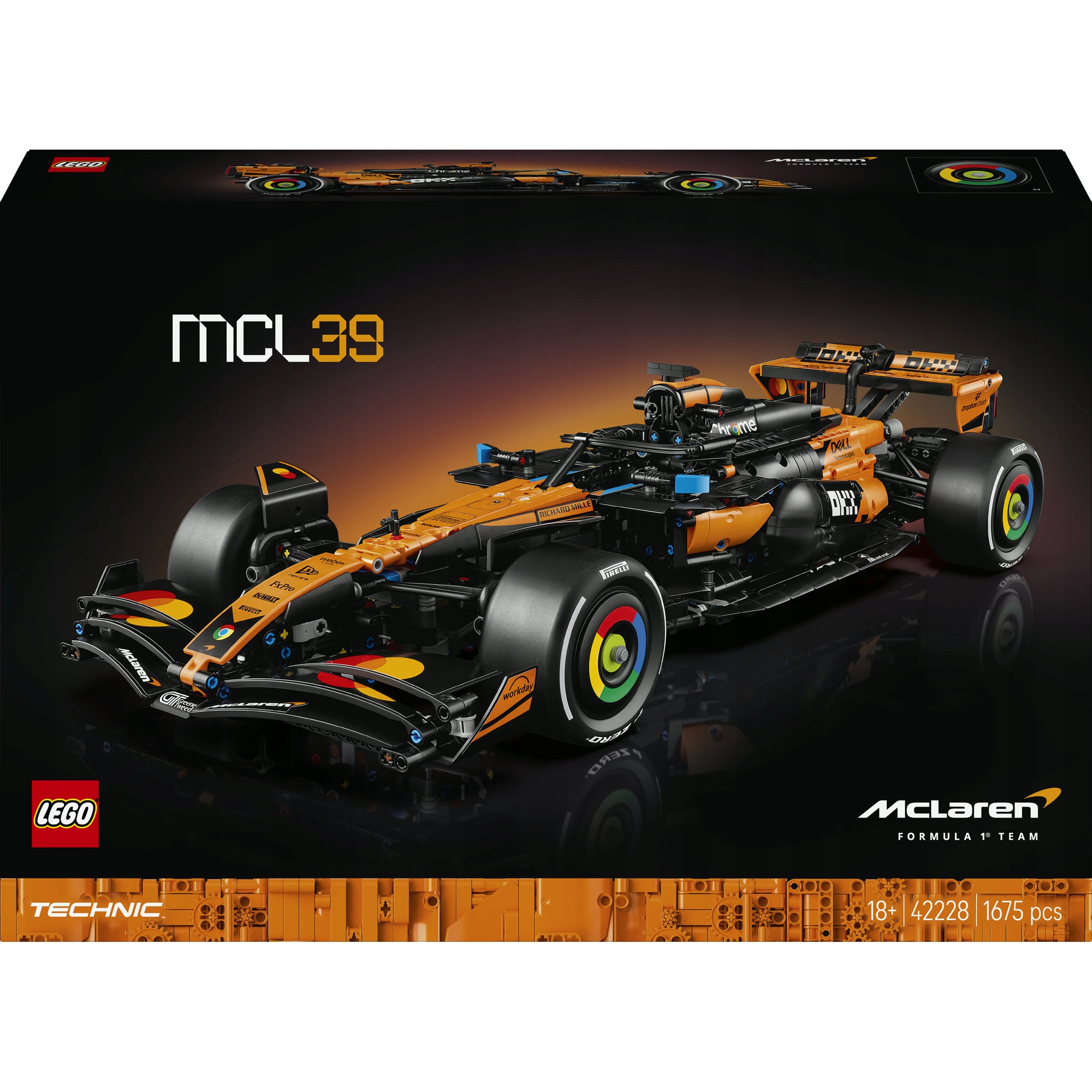 Lego Technic 42228 Auto McLaren MCL39 F1