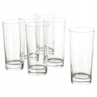

Ikea Godis Szklanki Wysokie 400 ML Komplet 6 Szt