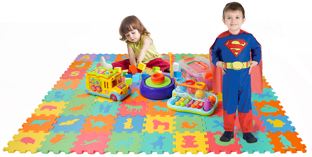 DUŻE PUZZLE PIANKOWE MATA PIANKOWA CYF* LIT* 72el