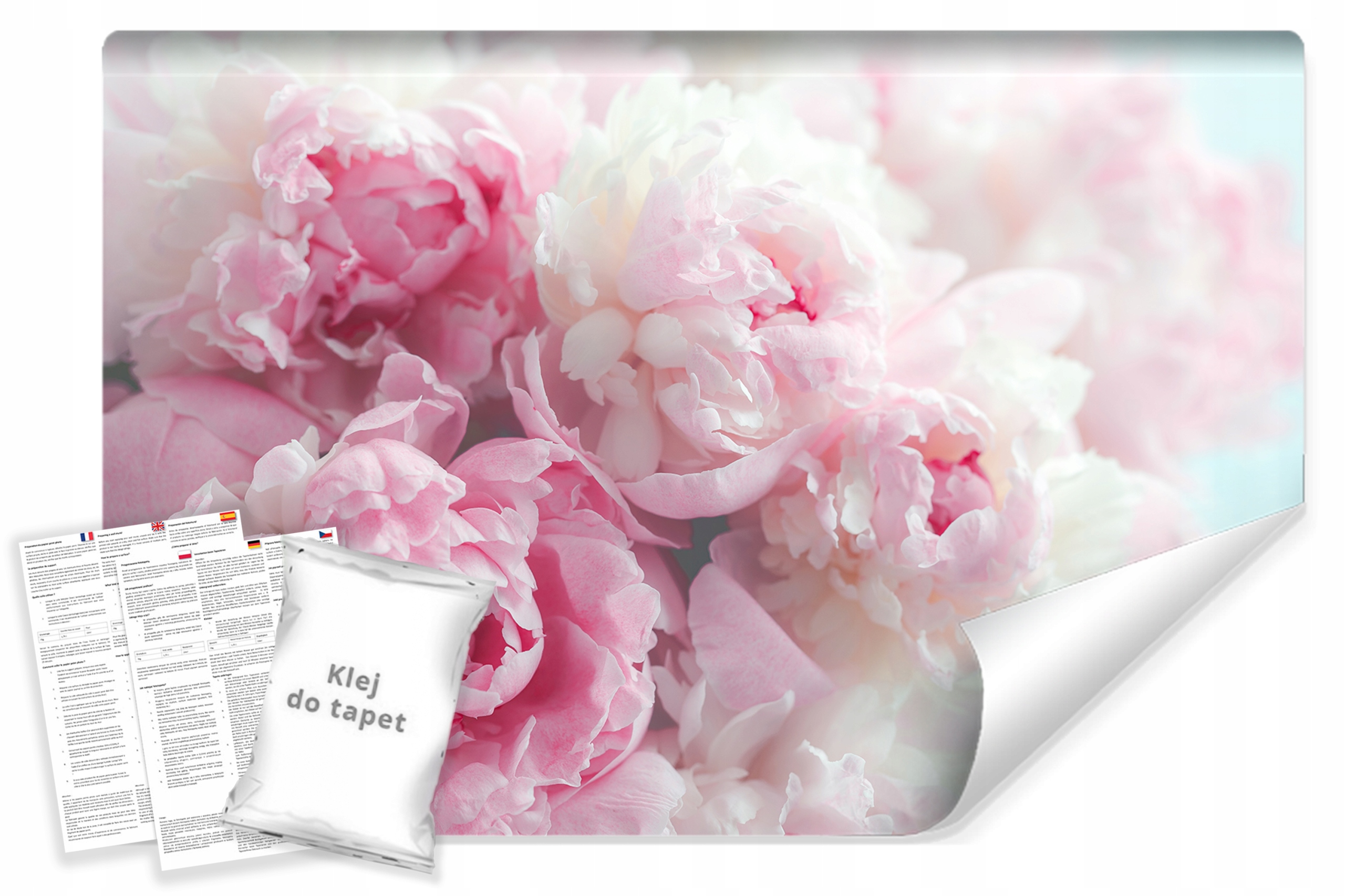 

Fototapeta Kwitnące Peonie Kwiaty Efekt 3D 368x254