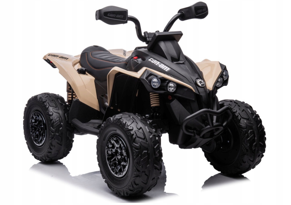 Quad na akumulator 4x4 terenowy Khaki pojazd elektryczny dziecięcy duży
