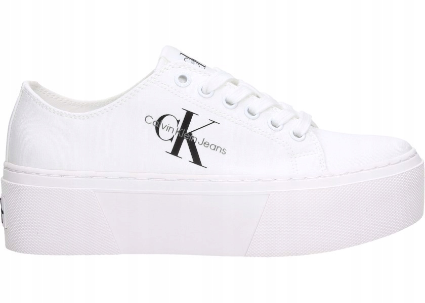 Calvin Klein Jeans Polobotky YW0YW01033 40 Flatform+ Cupsole Low Txt