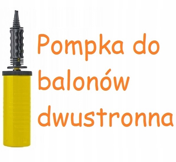 

Pompka ręczna do pompowania wszystkich balonów