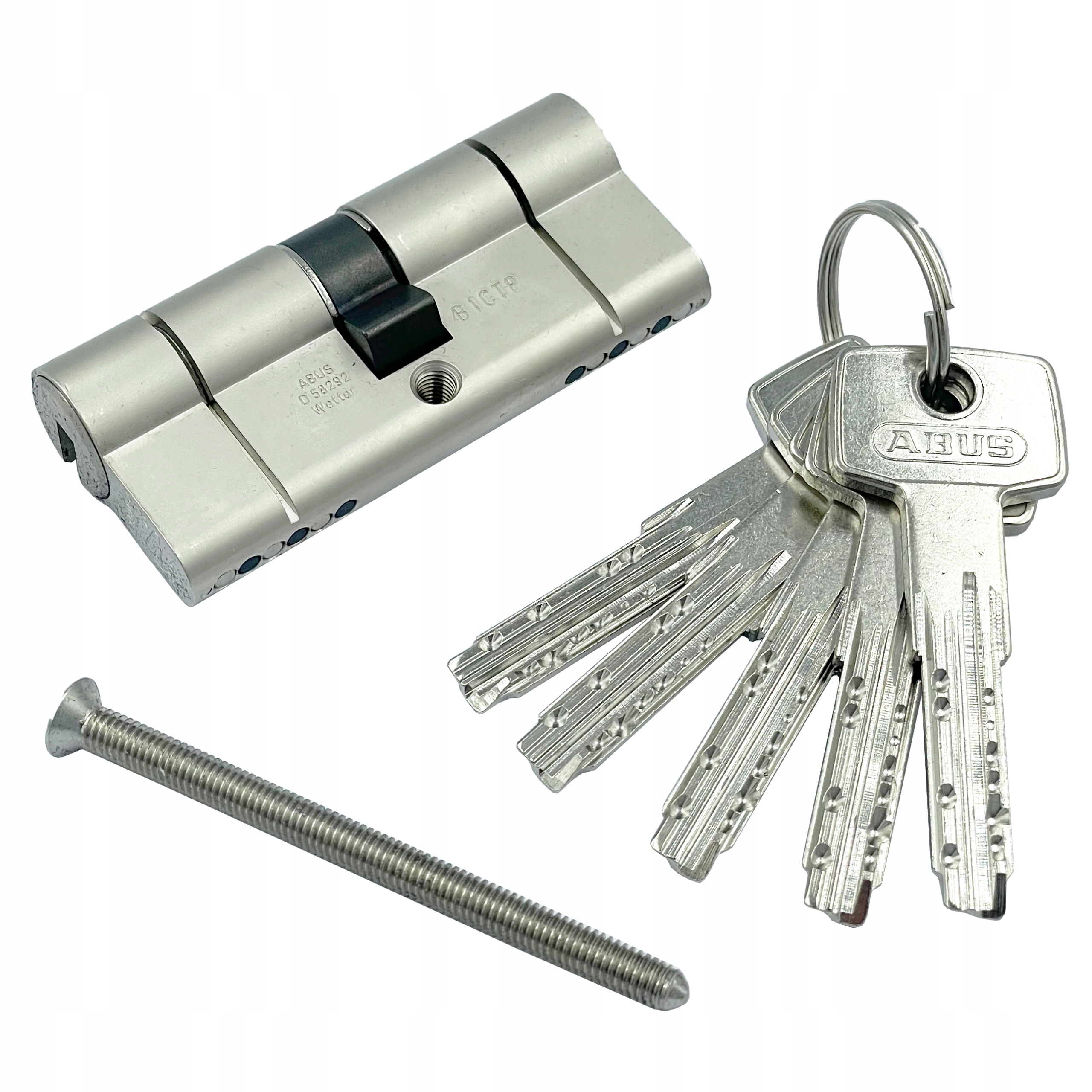 Bubnová Vložka Abus 35/35 Nikl D10 Atest C 5 Klíčů