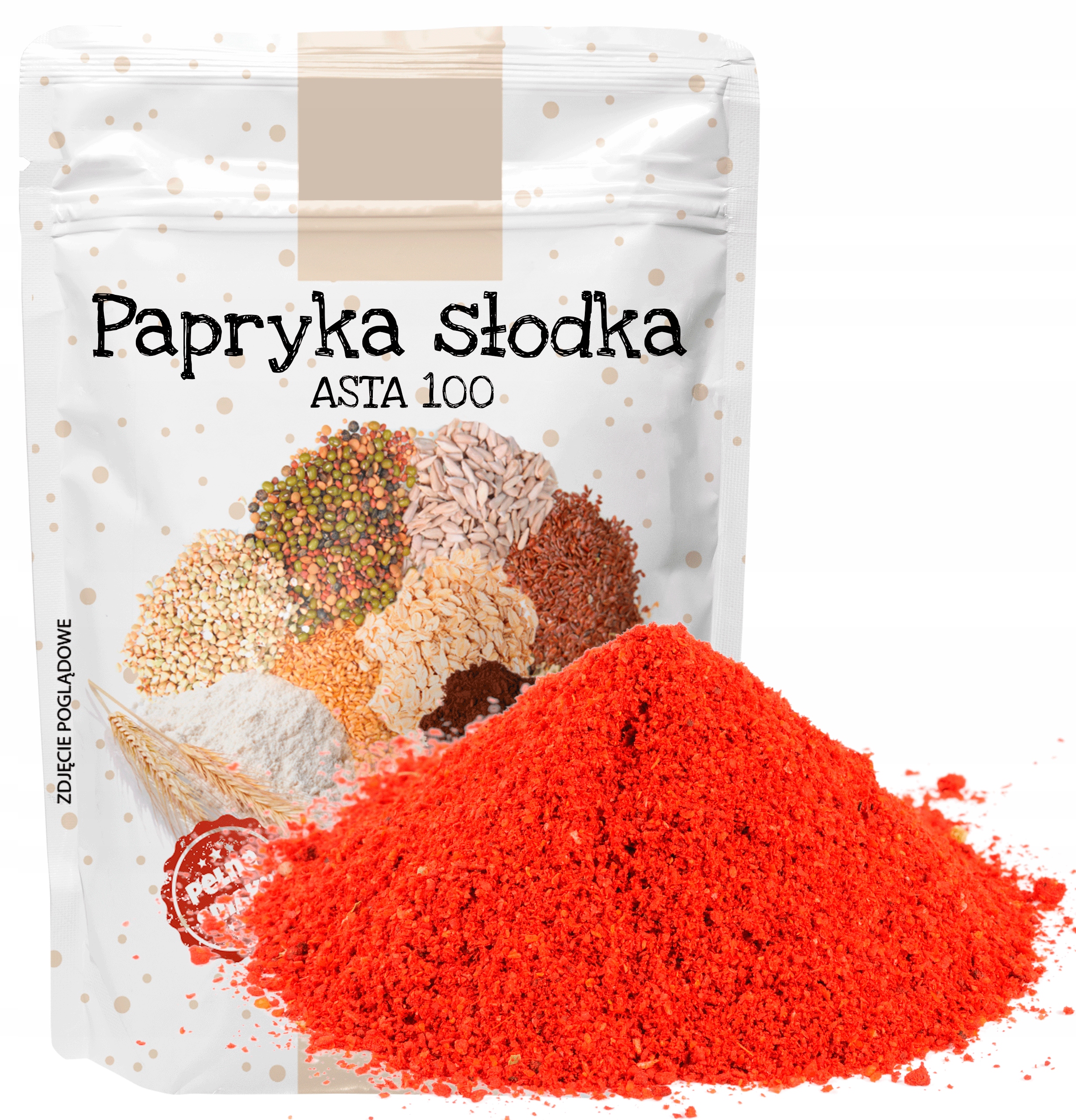 Papryka słodka 100g ASTA100, bez chemii