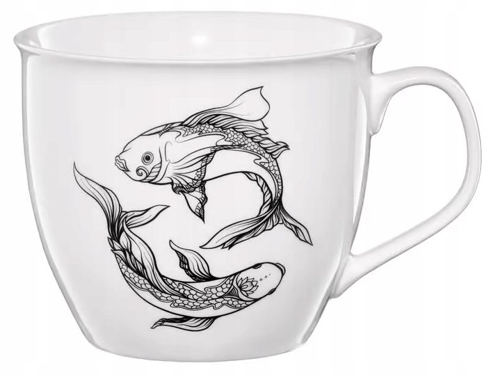 

Kubek porcelanowy Ambition Zodiaki Ryby 550ML duży