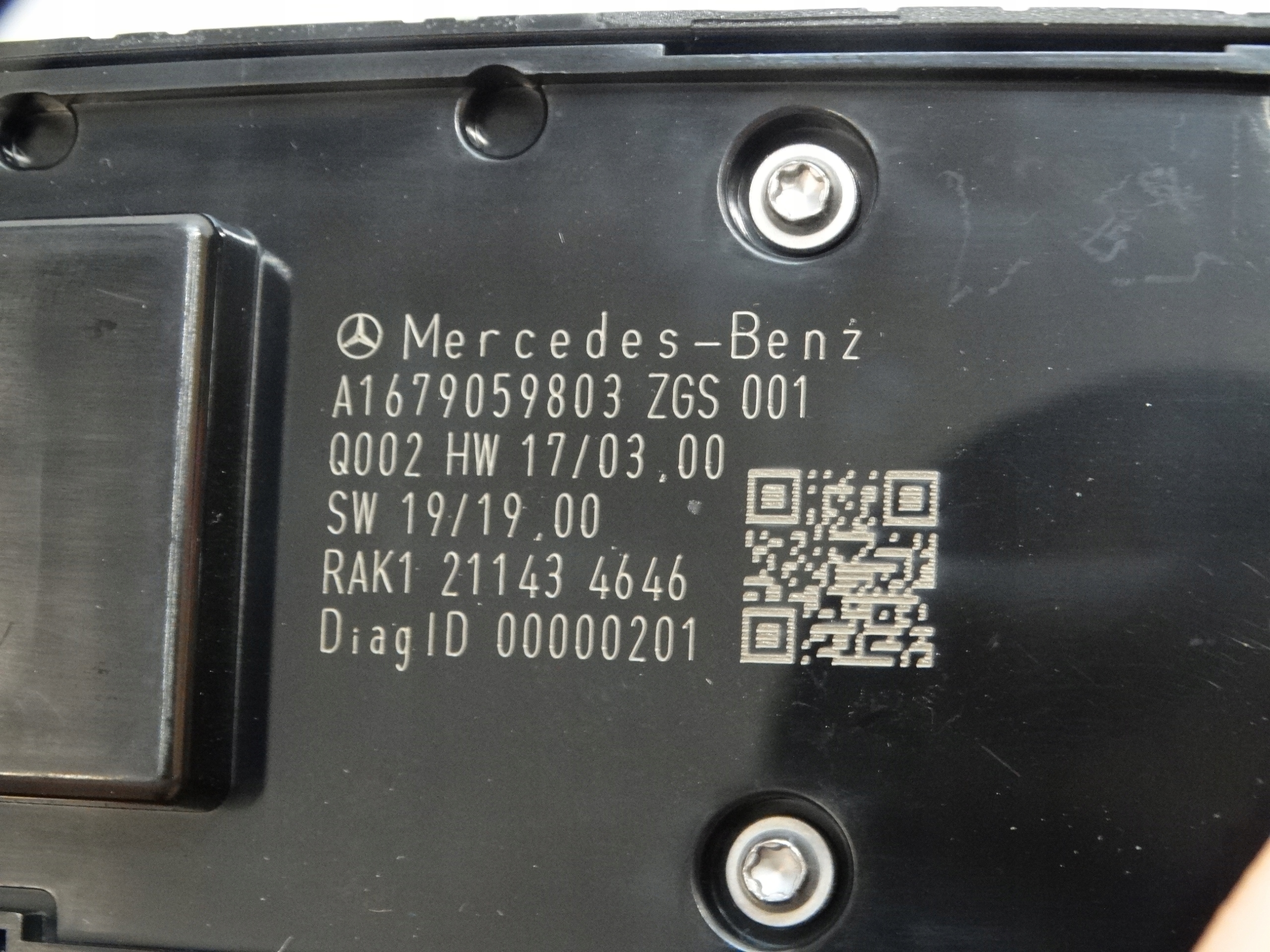 PANEL windows left front MERCEDES BENZ W167 W177 W247 A1679059803