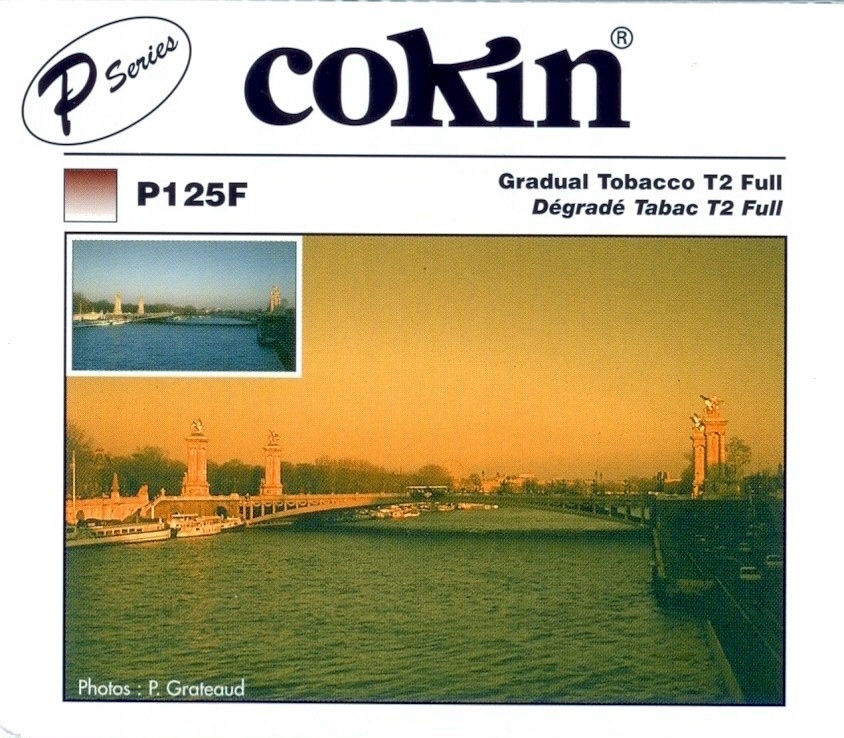 Cokin P125F filtr Gradual Tobacco T2 Full