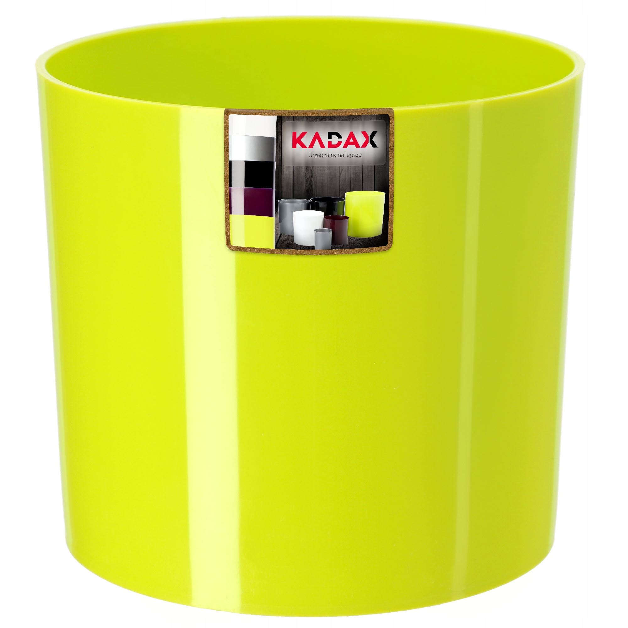 DONICZKA OSŁONKA NA KWIATY OWALNA LIMONKA 9 CM