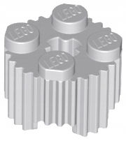 

Lego 92947 Klocek Grill 2x2 szary jasny Nowy (1g)