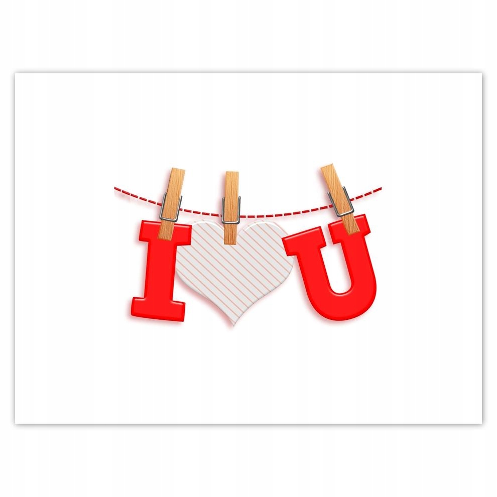 

Plakat 40x30 Dzień Kobiet Prezent Love