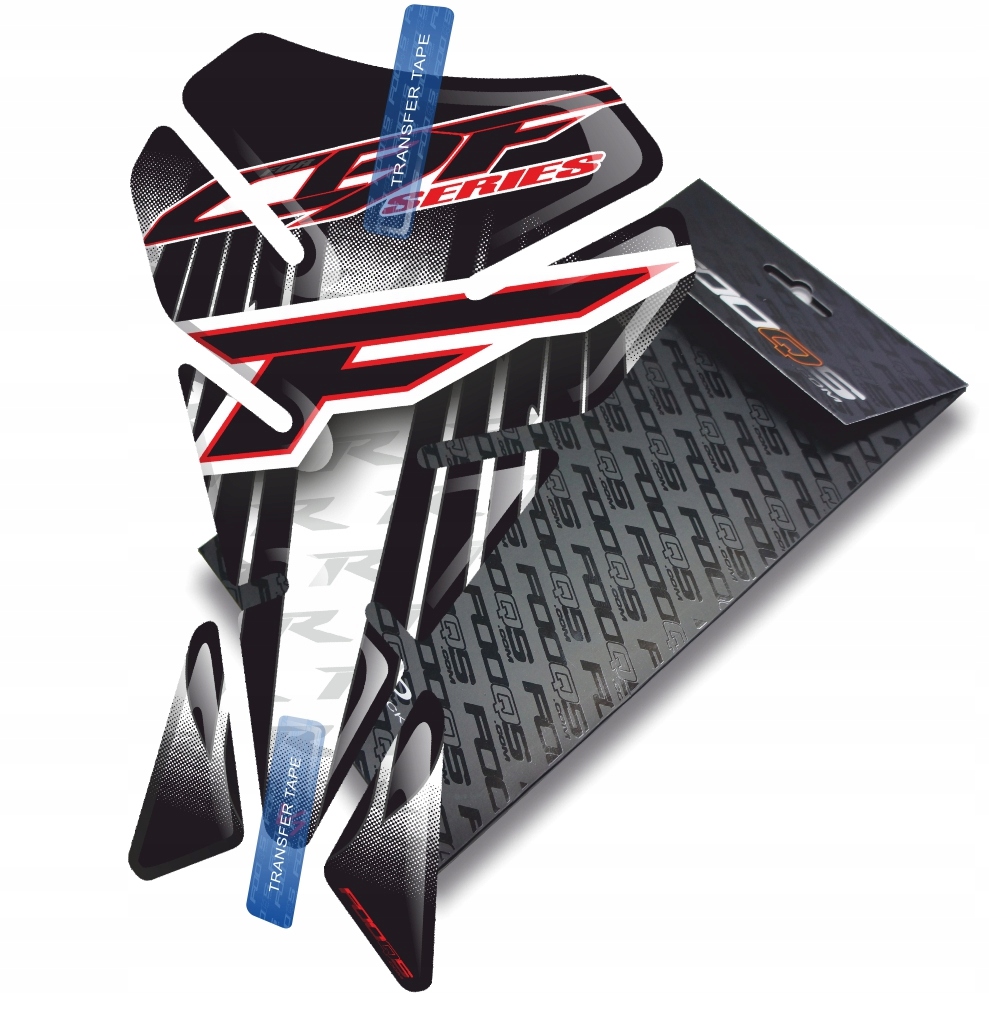 Tank-pad V1 od firmy Fooqs pro Honda Cbf 125 250 500 600 1000 Bílý