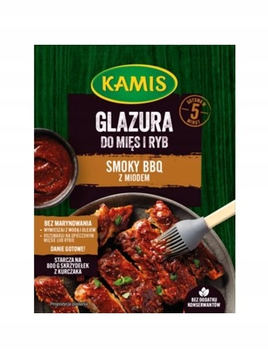 Levně 6 x Kamis Glazura Bbq 20 g
