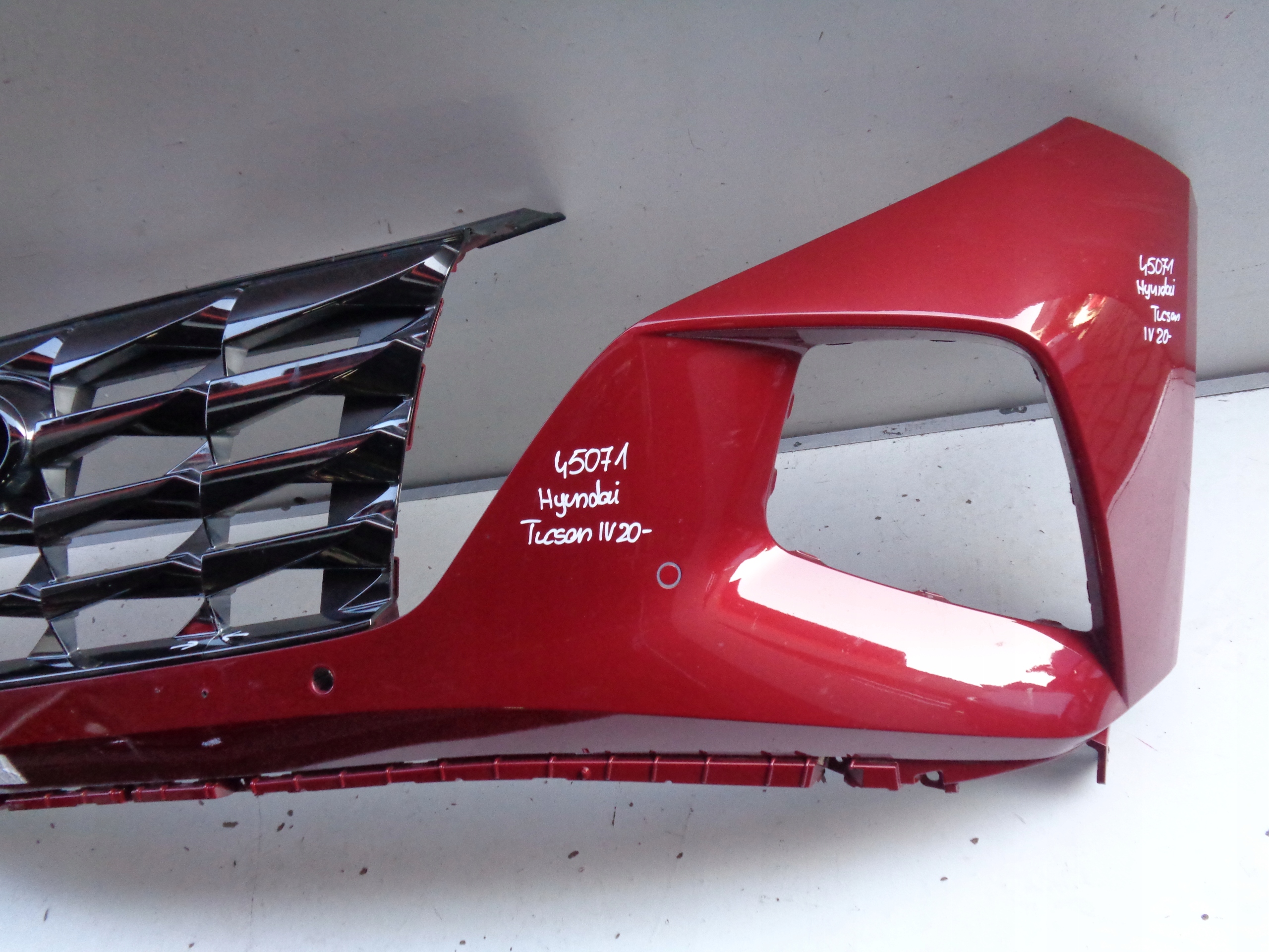 front bumper HYUNDAI TUCSON IV 20- NR 45071
