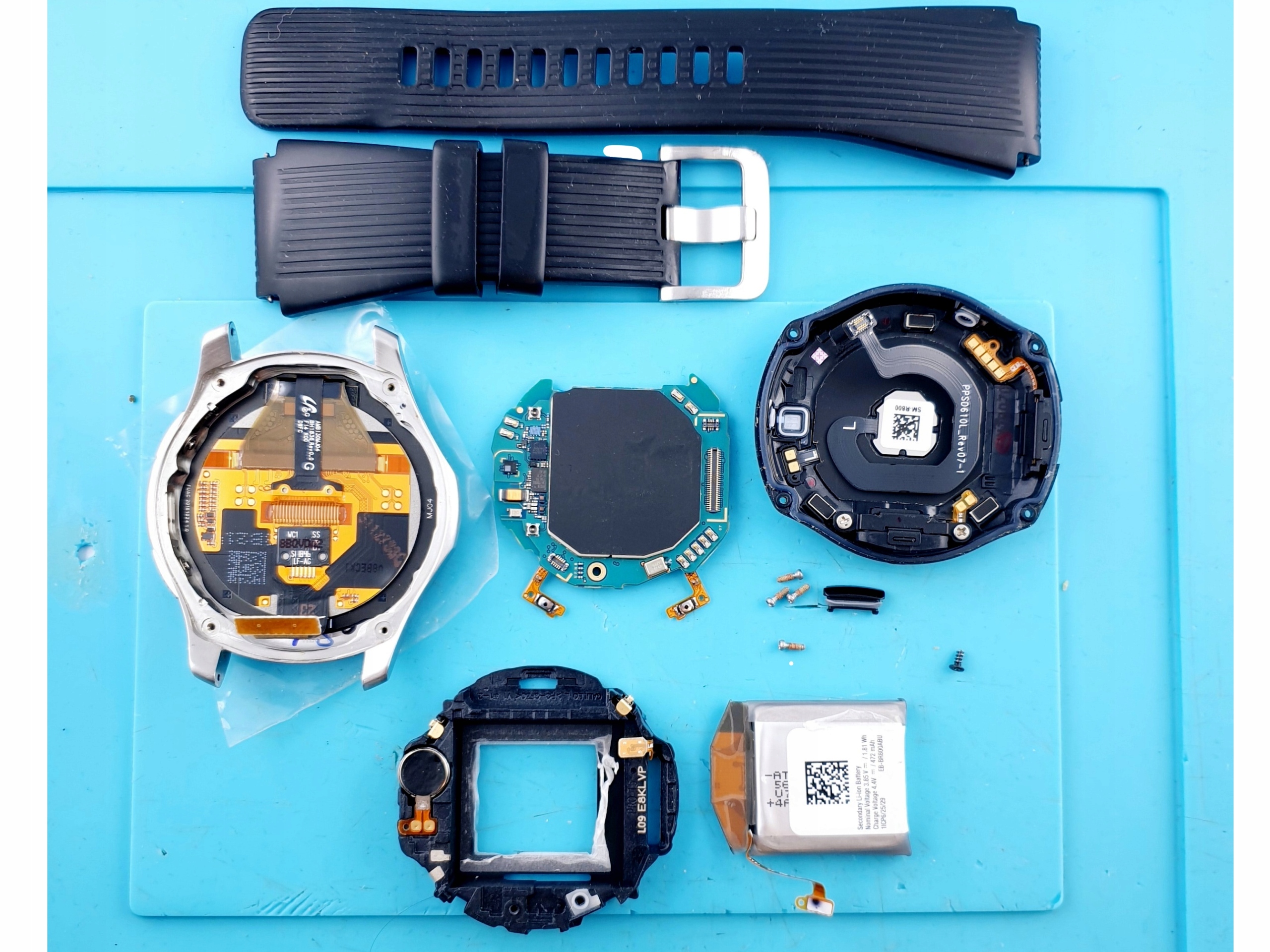 Samsung Galaxy Watch 46mm R800 R805 ORYGINALNA TAŚMA PRZYCISKÓW BOCZNYCH Pasuje do marki Samsung