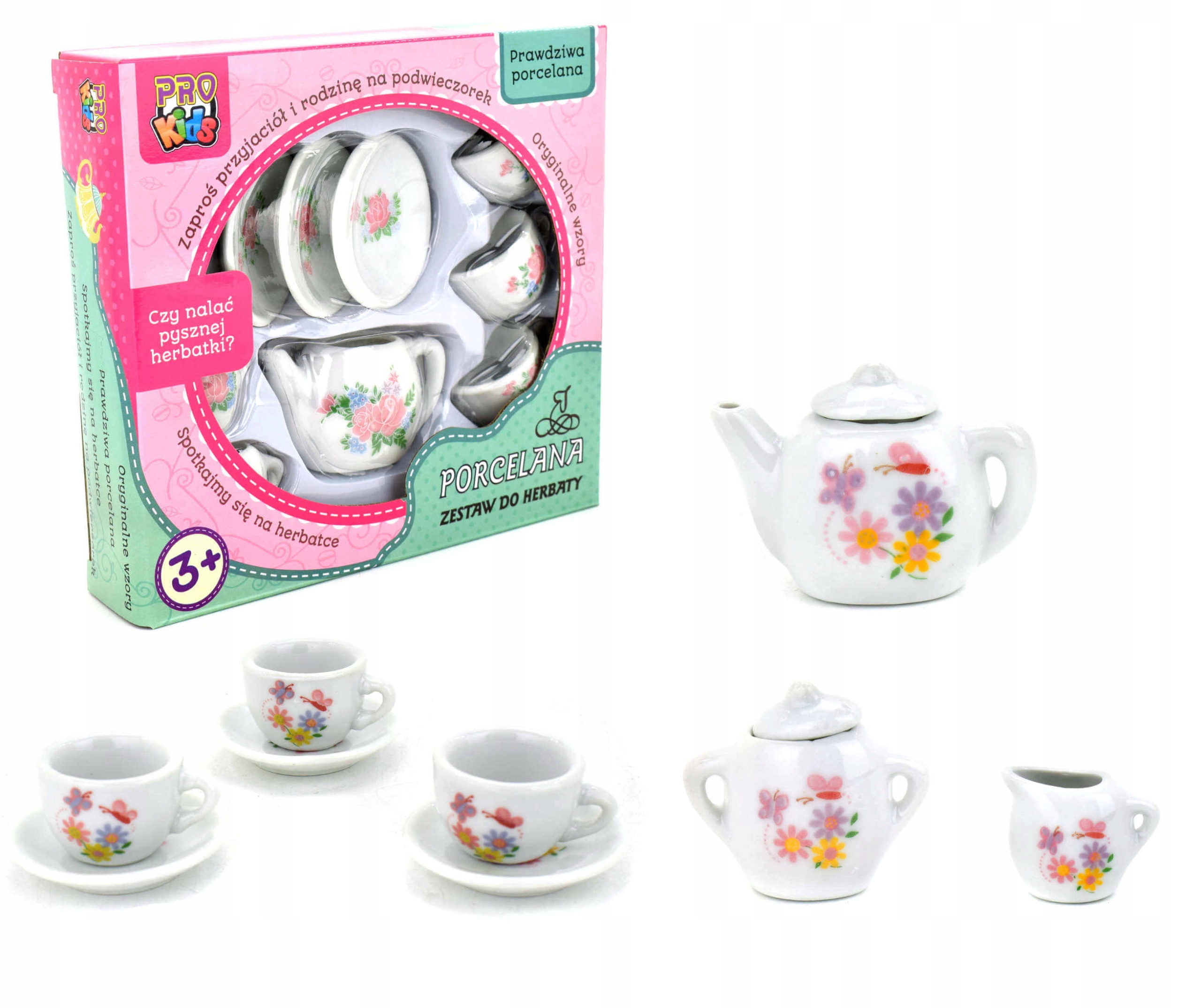 

Zestaw Do Herbaty Porcelanowy Naczynka Dla Dzieci