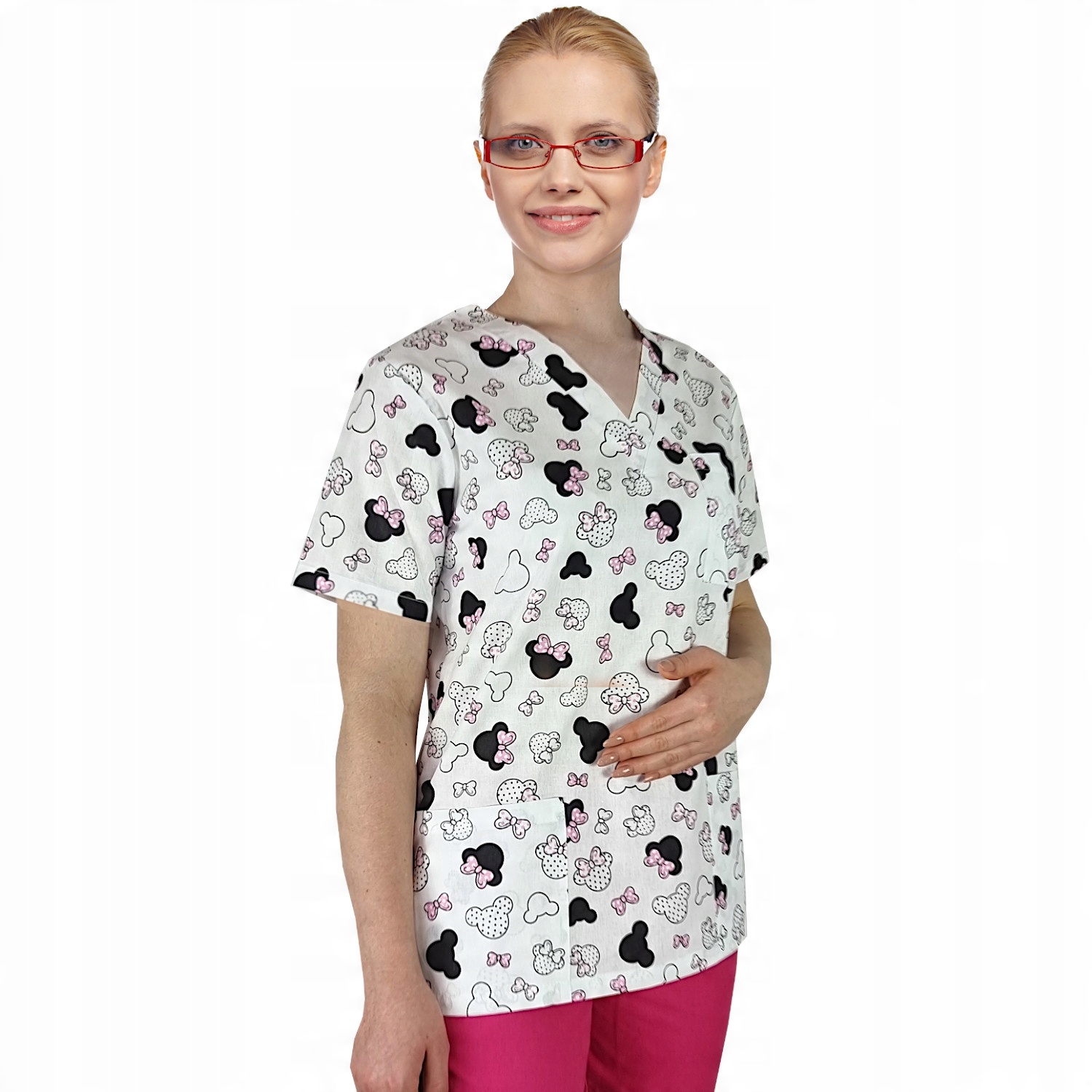 

Bluza medyczna damska fartuch kolorowy S