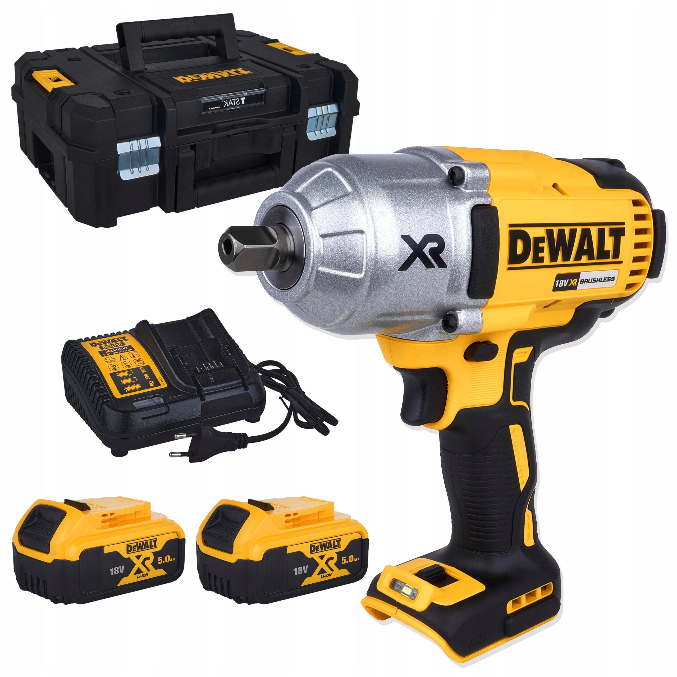 Dewalt DCF899P2 akumulatorowy klucz udarowy 2x5Ah