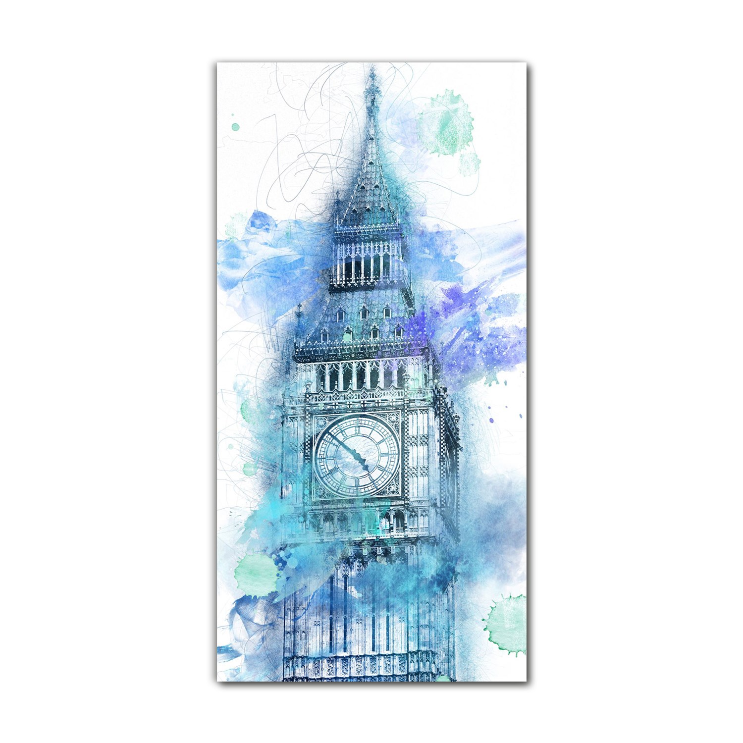

Foto szklane do kuchni 70x140 Abstrakcja Big Ben