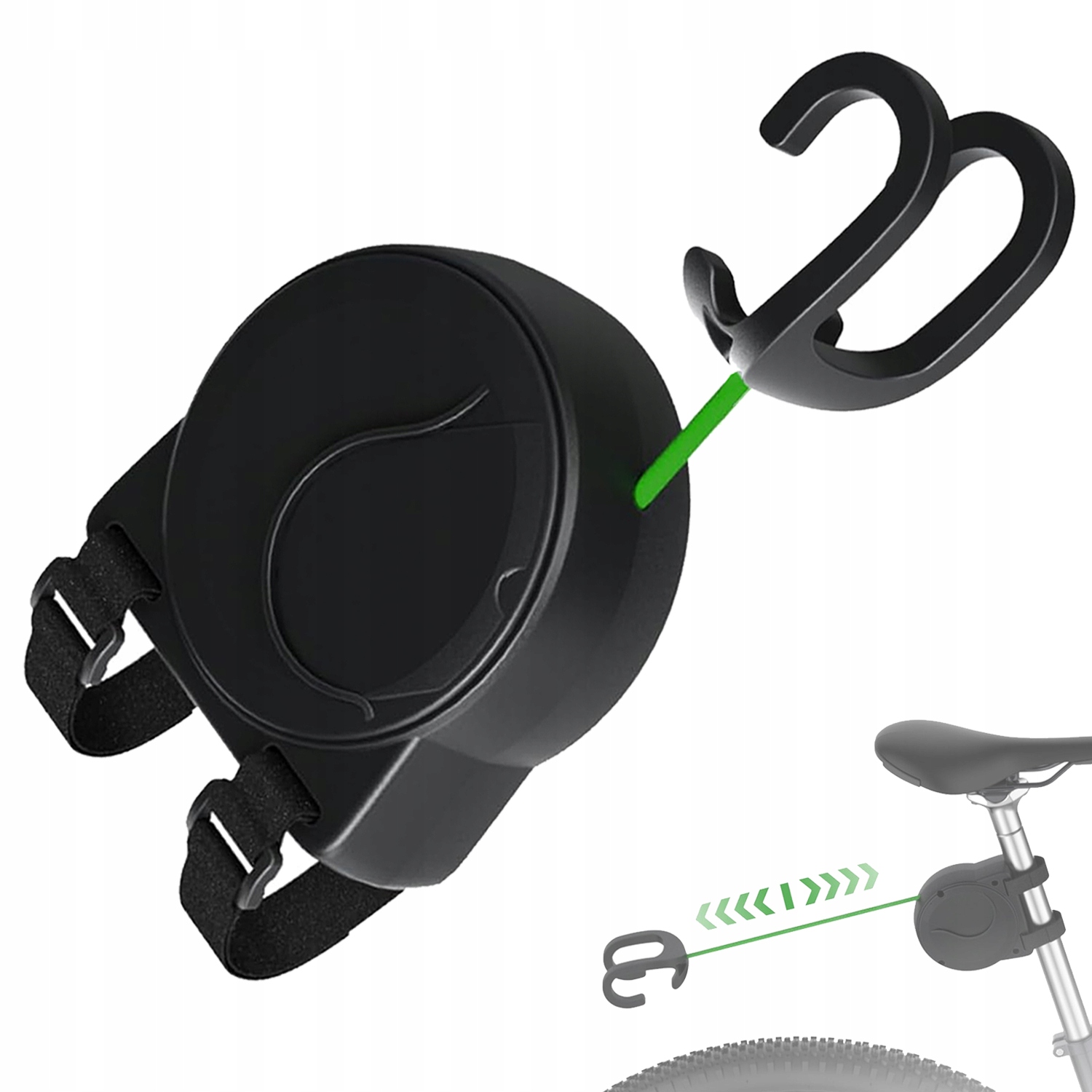 Linka Holownicza Do Roweru 2.5M Mechaniczna Amortyzująca Wstrząsy