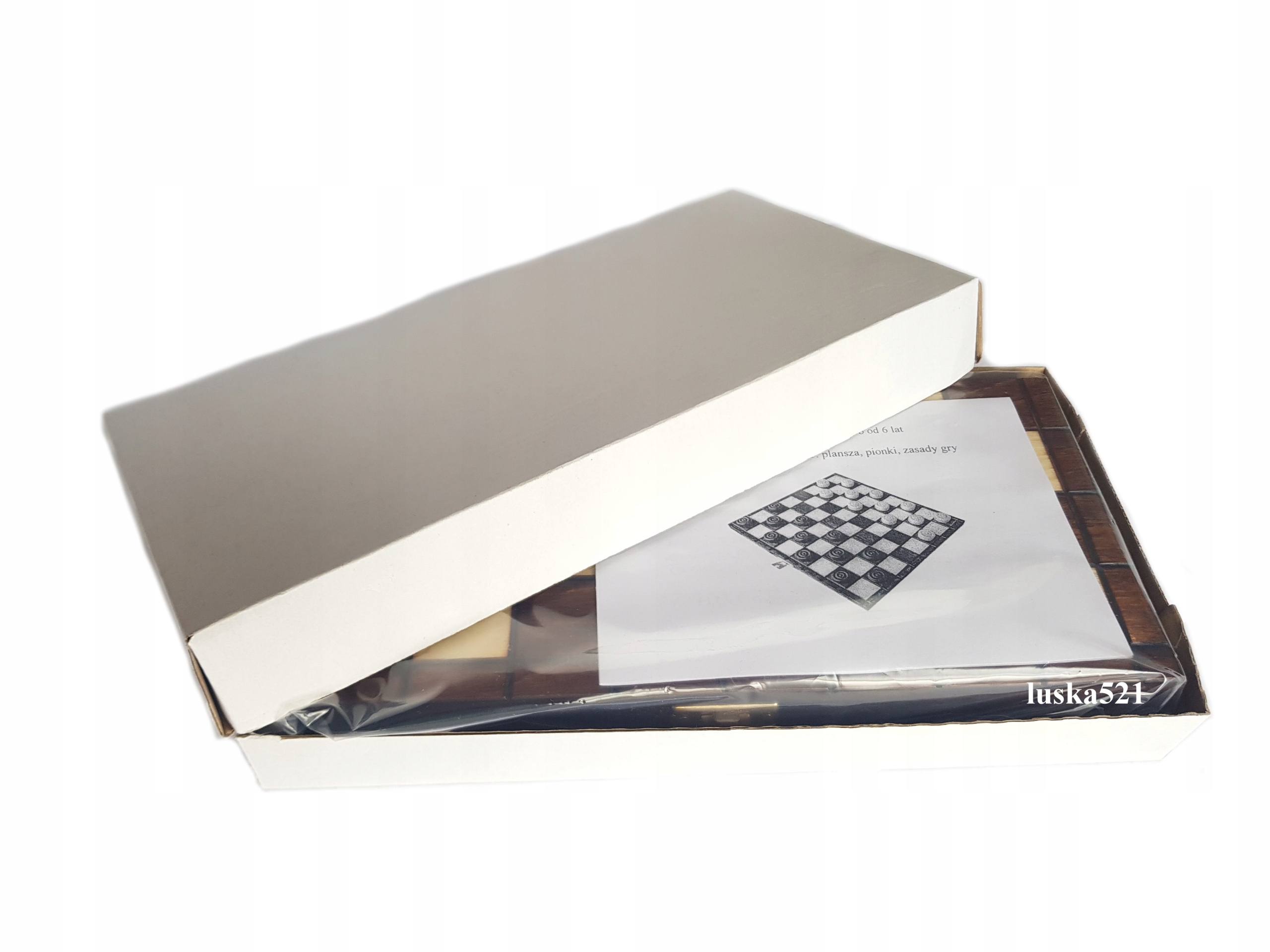 Warcaby 25x25 drewnine PRODUCENT Producent inny